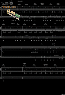 彩虹弹唱吉他谱,彩虹曲谱吉他